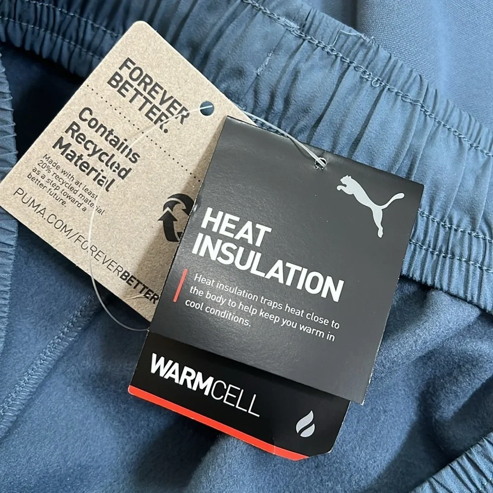 Puma Slate Blue WarmCell Joggers - Picture 11 of 14